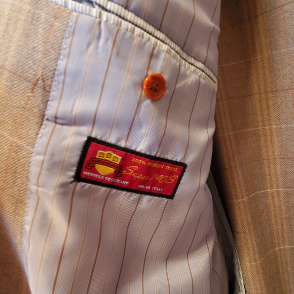 SOLD ! Mantoni Italian Wool Men Suit Jacket - Picture 3 of 6